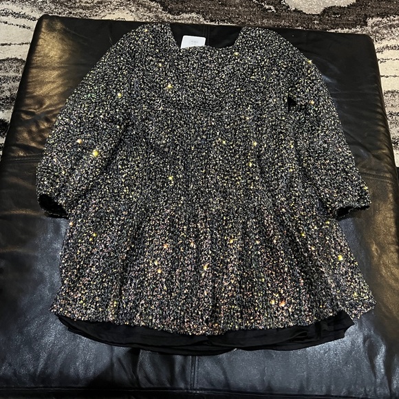 Sweet Jolie sparkly glitter babydoll top size medium - Picture 3 of 3